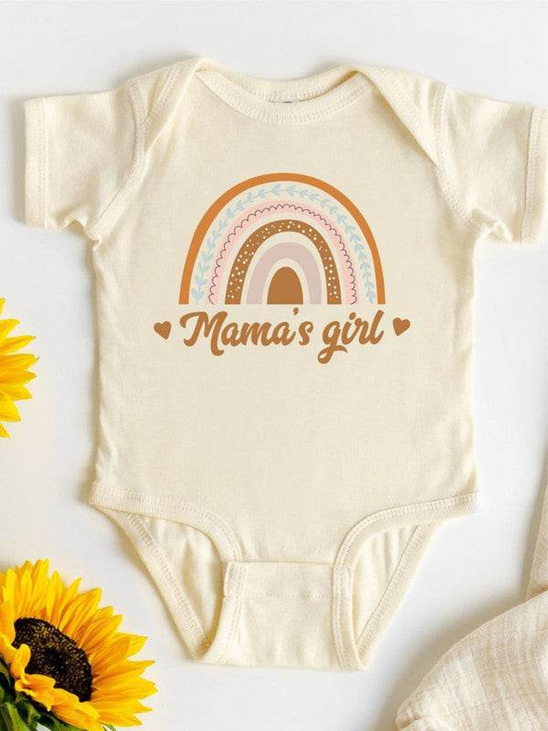 Mama'S Girl Baby Onesie