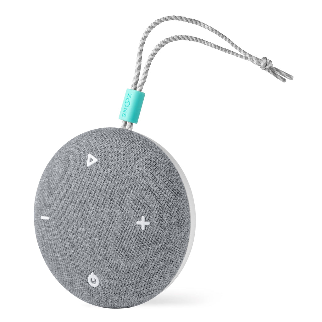 Go - Travel White Noise Sound Machine, Night Light, & Bluetooth Speaker - Portable White Noise, Pink Noise, and Fan Sounds - Charcoal
