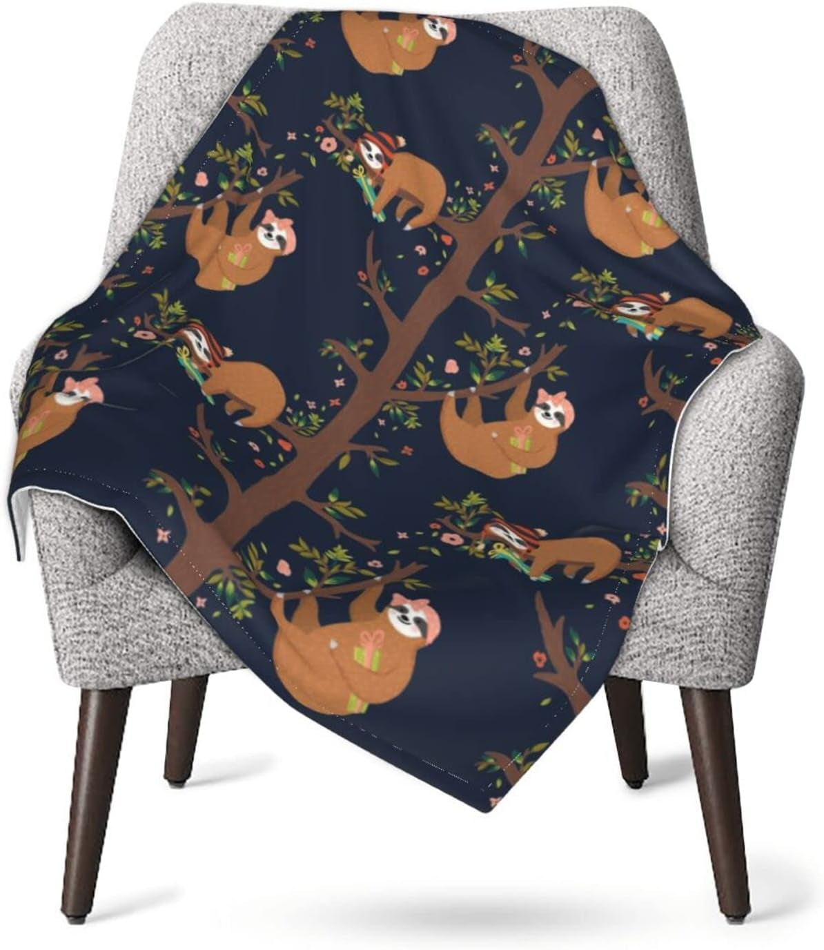 Sloth Throw Blanket Kids Blankets for Girls Boy Kids Gifts Super Soft Blankets