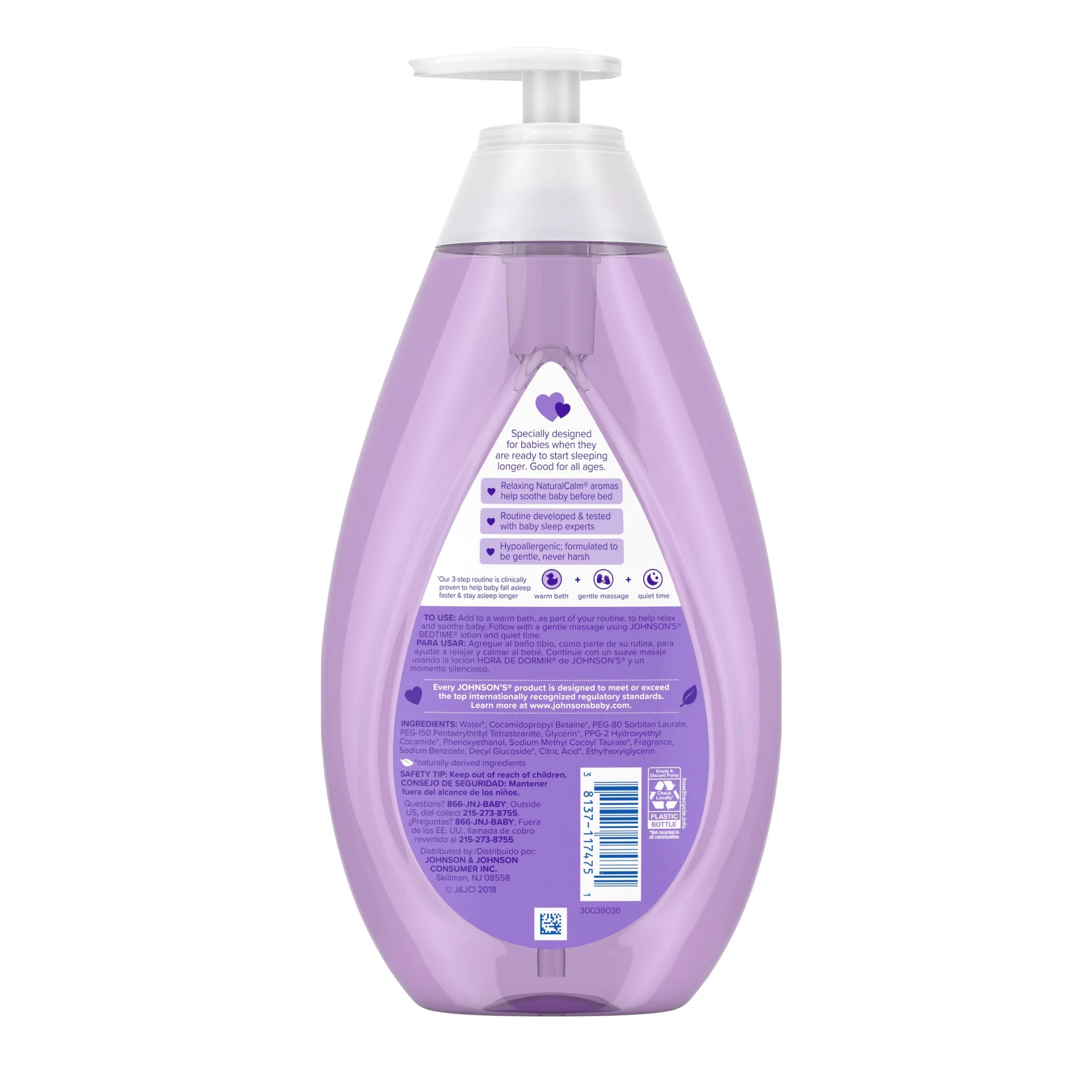 Bedtime Bath Body Wash for Baby and Toddler with Calming Aromas, 27.1 Fl Oz