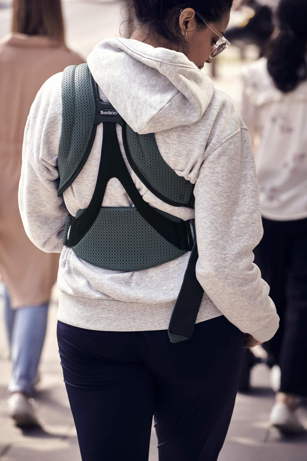 Baby Carrier Free, 3D Mesh, Sage Green