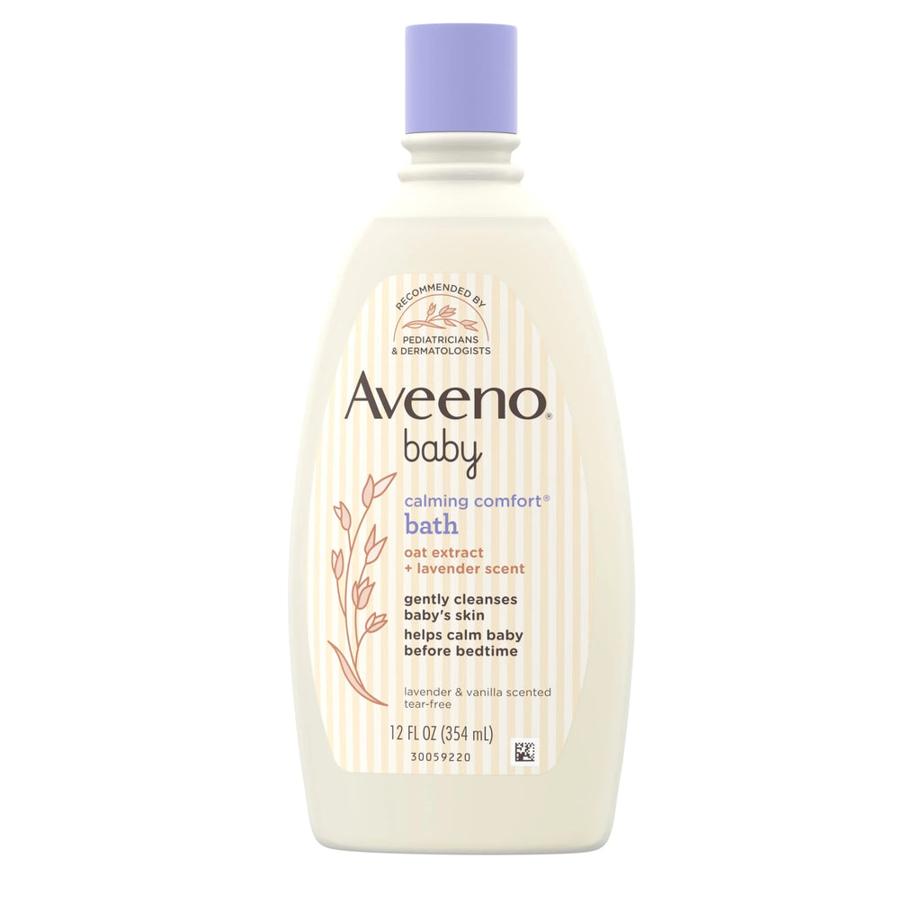 Baby Calming Comfort Lavender & Vanilla Bath & Wash, 12 Fl. Oz