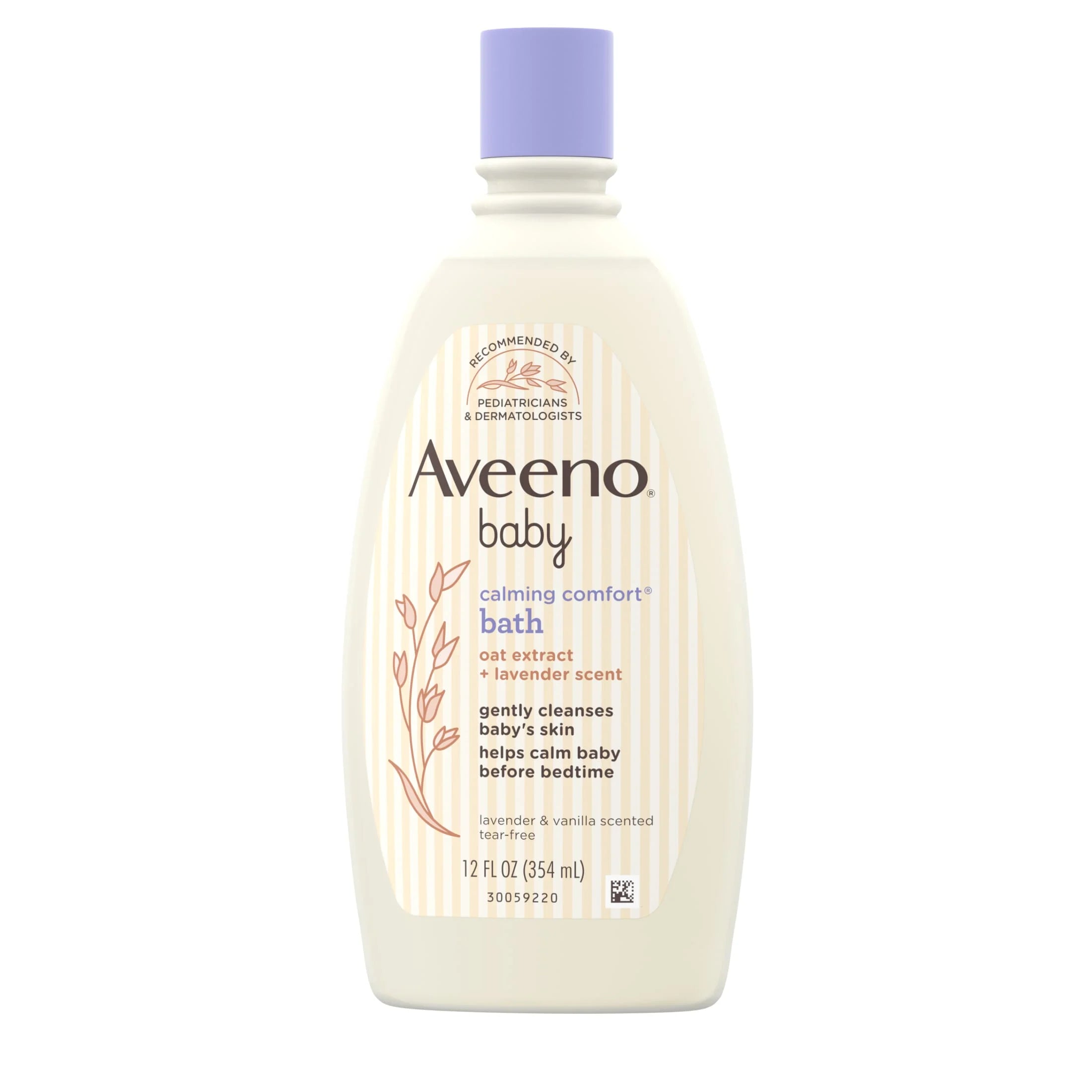 Baby Calming Comfort Lavender & Vanilla Bath & Wash, 12 Fl. Oz