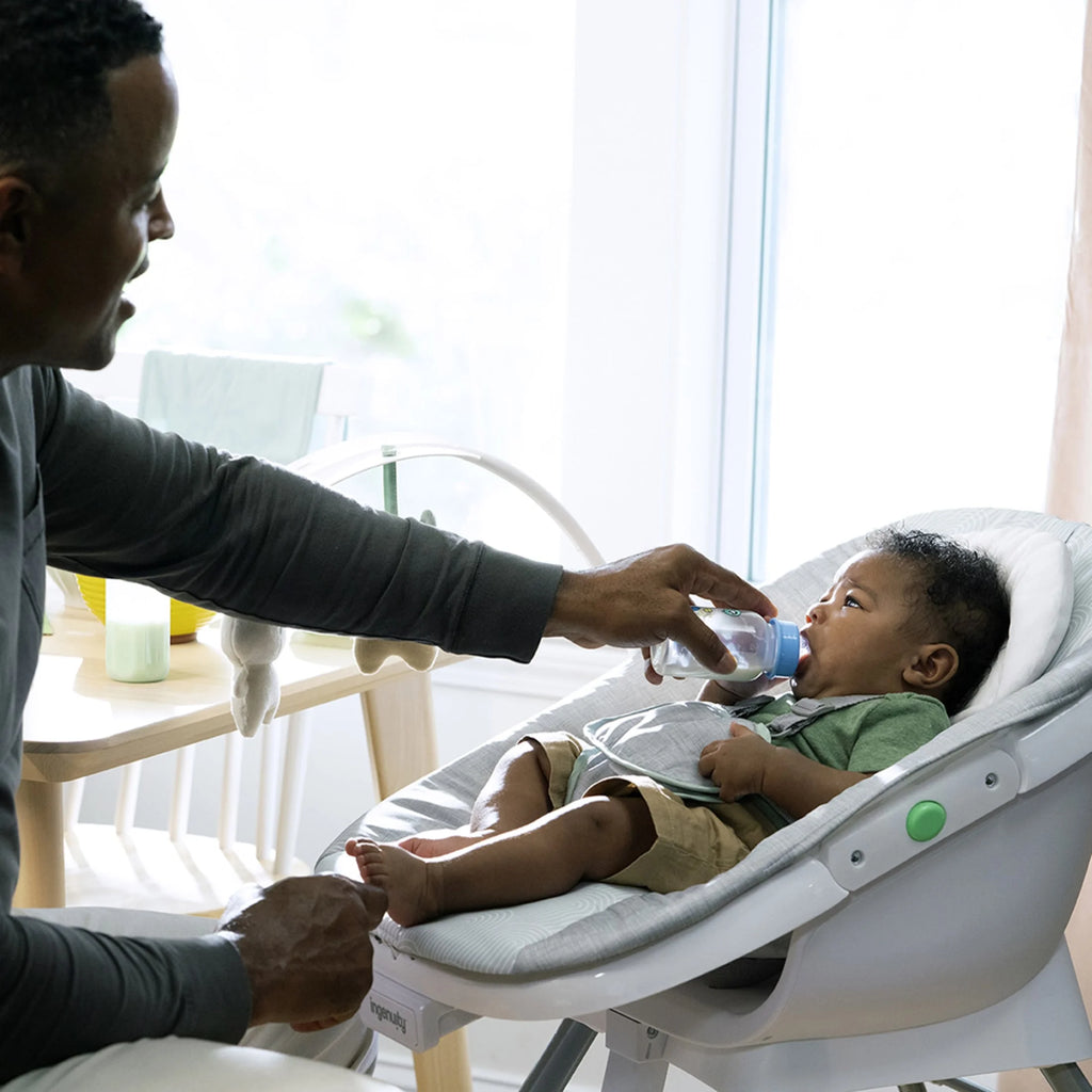 Beanstalk Baby to Big Kid 6-In-1 High Chair, Booster Seat and More, Newborn to 5 Yrs - Ray