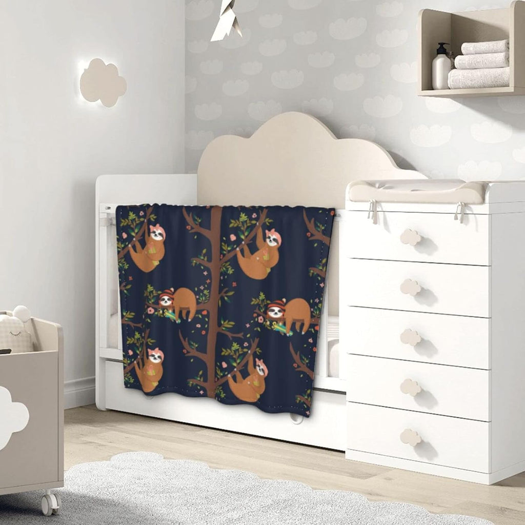 Sloth Throw Blanket Kids Blankets for Girls Boy Kids Gifts Super Soft Blankets