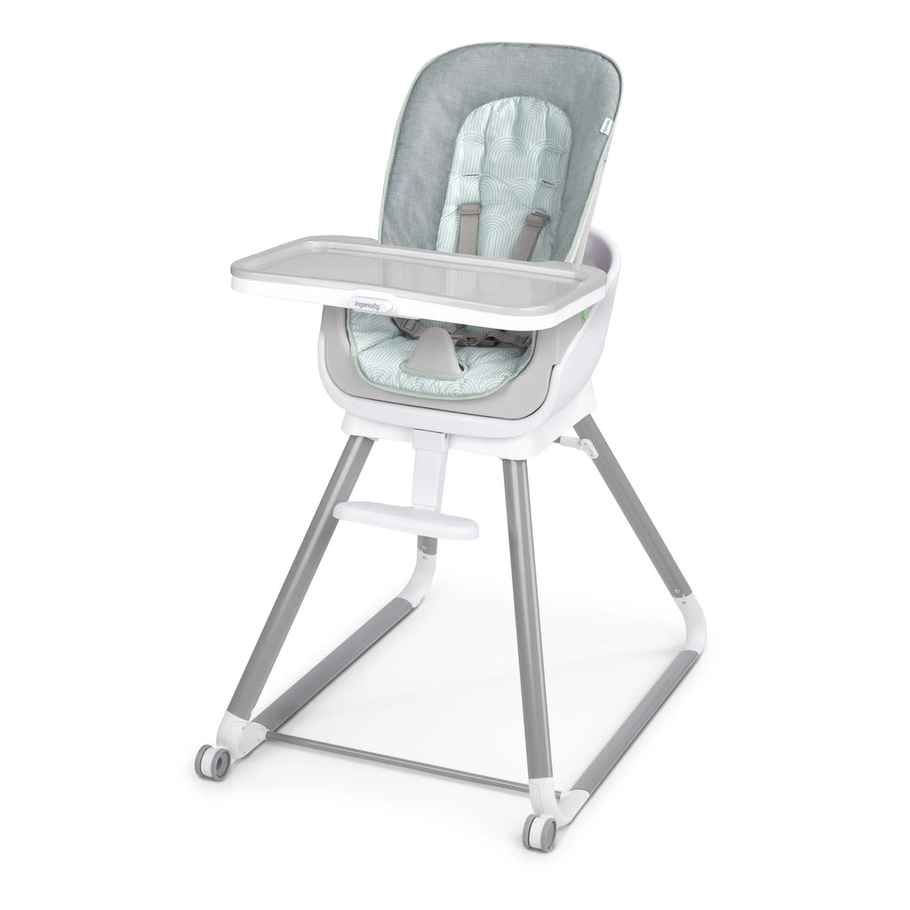 Beanstalk Baby to Big Kid 6-In-1 High Chair, Booster Seat and More, Newborn to 5 Yrs - Ray