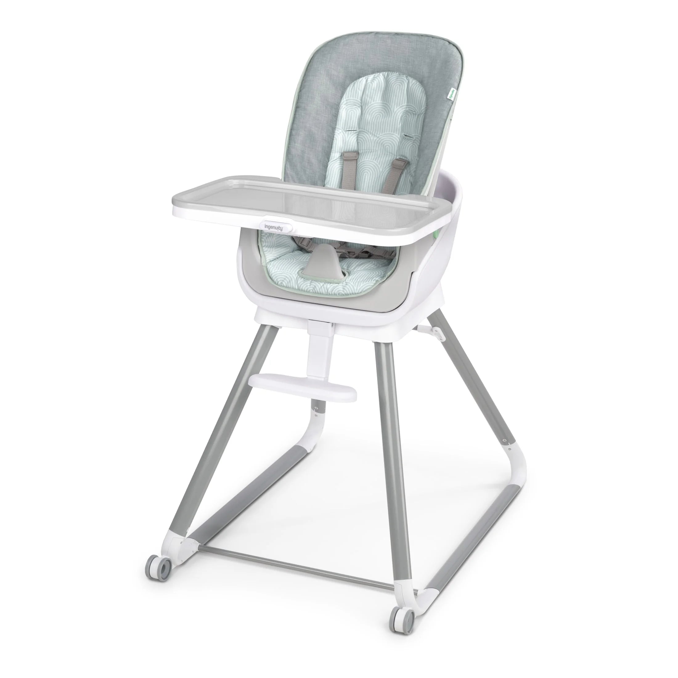 Beanstalk Baby to Big Kid 6-In-1 High Chair, Booster Seat and More, Newborn to 5 Yrs - Ray