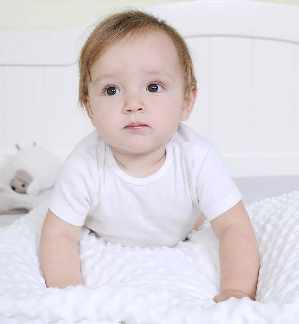 Baby Blanket for Boys Girls Baby Blankets Newborn,Super Soft Comfy,Patterned Minky with Double Layer,Dotted Backing, 30 X 40 Inch,Bears