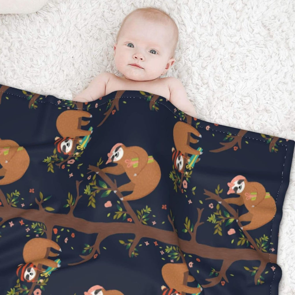 Sloth Throw Blanket Kids Blankets for Girls Boy Kids Gifts Super Soft Blankets